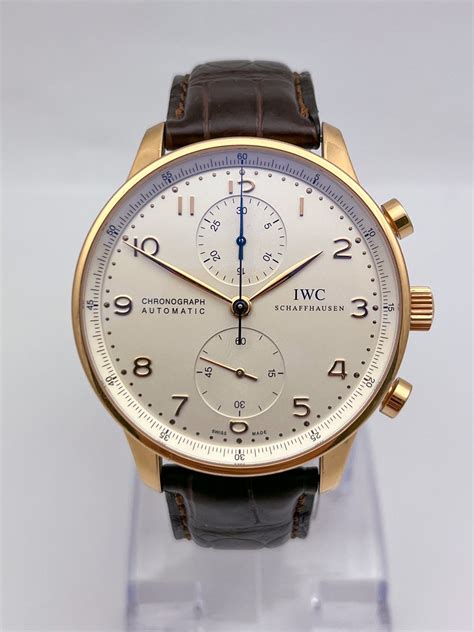 iwc iw371480|IW371480 IWC Portuguese Automatic Chronograph .